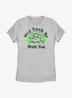 Star Wars The Mandalorian May You Have Luck Womens T-Shirt