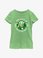 Star Wars The Mandalorian Lucky Force Youth Girls T-Shirt