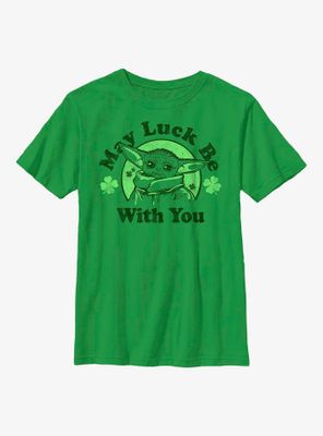 Star Wars The Mandalorian May You Have Luck Youth T-Shirt
