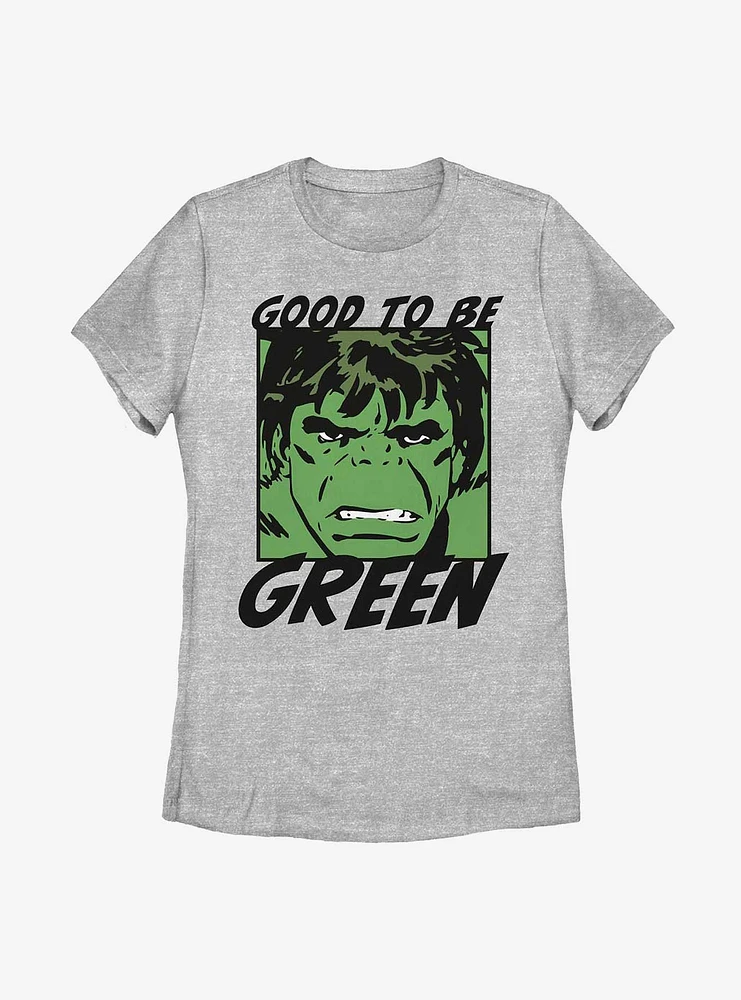 Marvel Hulk Good Green Womens T-Shirt