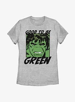 Marvel Hulk Good Green Womens T-Shirt