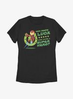 Marvel Iron Man Super Luck Womens T-Shirt