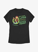 Marvel Iron Man Super Luck Womens T-Shirt