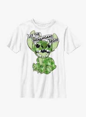 Disney Lilo And Stitch Clovers Youth T-Shirt