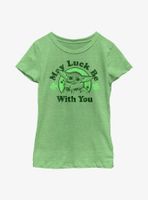 Star Wars The Mandalorian May You Have Luck Youth Girls T-Shirt