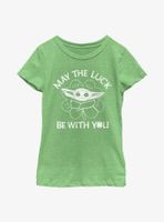 Star Wars The Mandalorian Strong Luck Youth Girls T-Shirt