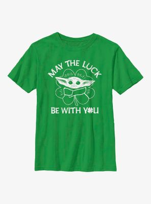 Star Wars The Mandalorian Strong Luck Youth T-Shirt