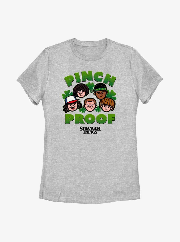 Stranger Things Pinch Proof Womens T-Shirt