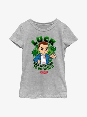 Stranger Things Not Lucky Youth Girls T-Shirt