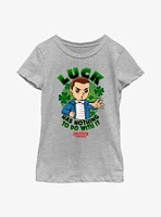 Stranger Things Not Lucky Youth Girls T-Shirt