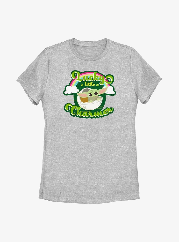 Star Wars The Mandalorian Charmer Rainbow Womens T-Shirt