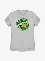 Star Wars The Mandalorian Cutest Clover Womens T-Shirt