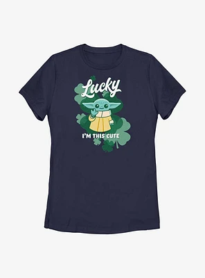 Star Wars The Mandalorian Lucky Cute Womens T-Shirt