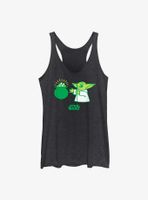 Star Wars The Mandalorian Yoda Snack Womens Tank Top