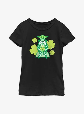 Star Wars The Mandalorian Ahsoka Yoda Youth Girls T-Shirt
