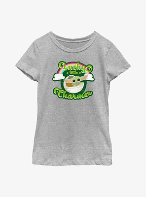 Star Wars The Mandalorian Charmer Rainbow Youth Girls T-Shirt