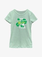 Star Wars The Mandalorian Clover Snack Youth Girls T-Shirt