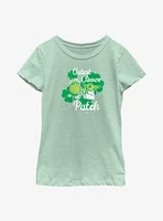 Star Wars The Mandalorian Clover Snack Youth Girls T-Shirt