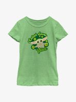 Star Wars The Mandalorian Cutest Clover Youth Girls T-Shirt