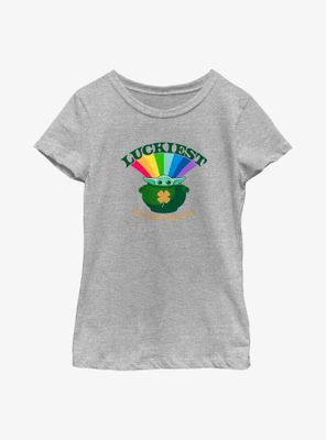 Star Wars The Mandalorian Child Pot Youth Girls T-Shirt