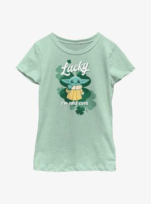 Star Wars The Mandalorian Lucky Cute Youth Girls T-Shirt