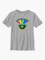 Star Wars The Mandalorian Child Pot Youth T-Shirt