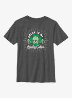 Star Wars The Mandalorian Mando Lucky Color Youth T-Shirt