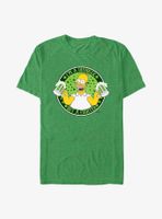 The Simpsons Homer Irish Stamp T-Shirt