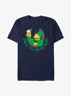 The Simpsons Irish Horseshoe T-Shirt