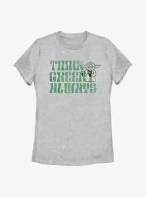 Star Wars Think Green Always Womens T-Shirt