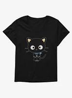 Chococat Waiting Girls T-Shirt Plus