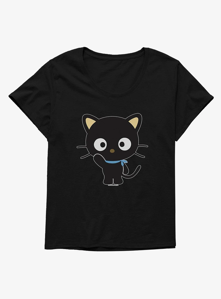 Chococat Waving Girls T-Shirt Plus
