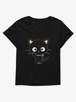 Chococat Waving Girls T-Shirt Plus