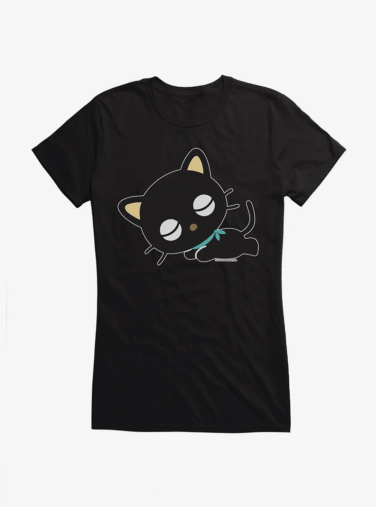 Chococat Laying Down Girls T-Shirt