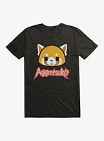 Aggretsuko Face Icon T-Shirt