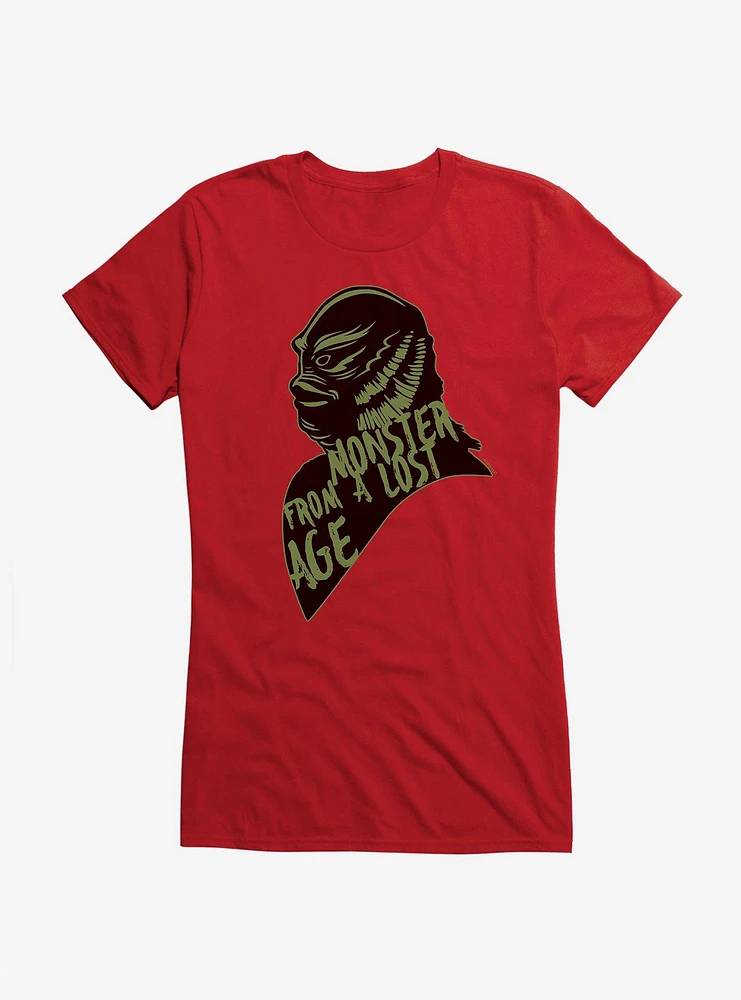 Universal Monsters Creature From The Black Lagoon Monster a Lost Age Girls T-Shirt