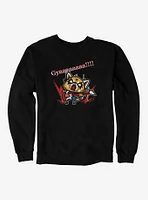 Aggretsuko Metal Guitar Rock & Roll Sweatshirt