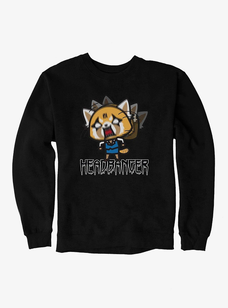 Aggretsuko Metal Headbanger Sweatshirt