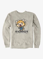 Aggretsuko Metal Headbanger Sweatshirt