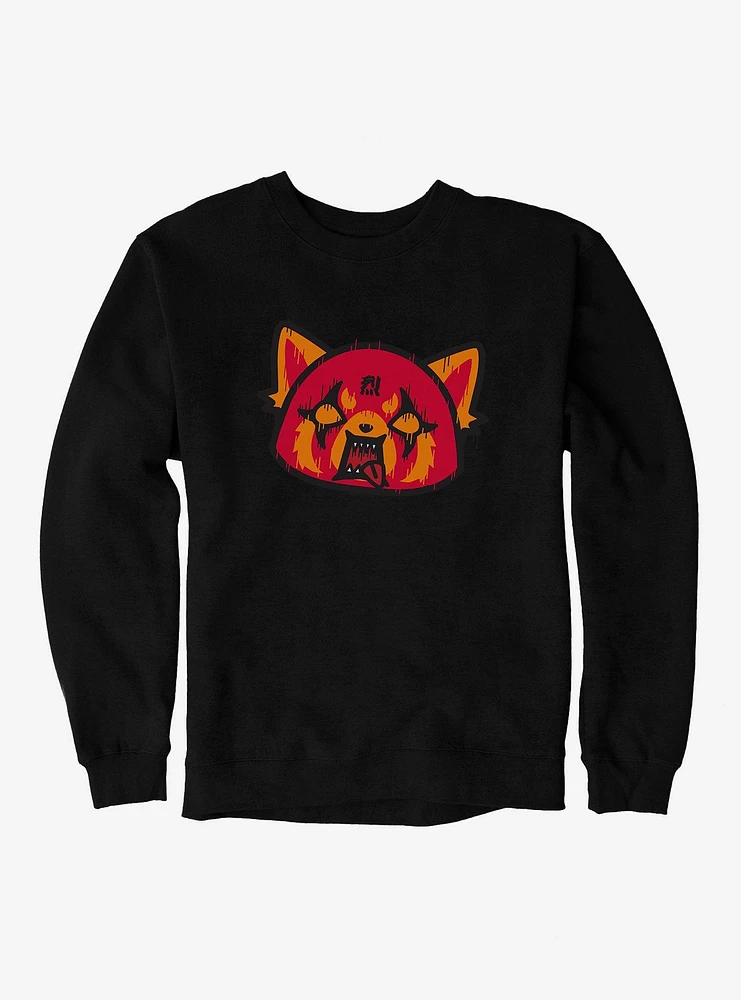 Aggretsuko Metal Rock Out To The Max Sweatshirt