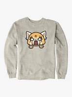 Aggretsuko Metal Rock & Roll Sweatshirt