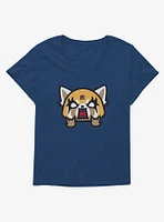 Aggretsuko Metal Rock & Roll Girls T-Shirt Plus