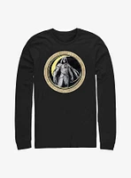 Marvel Moon Knight Circle Badge Long-Sleeve T-Shirt