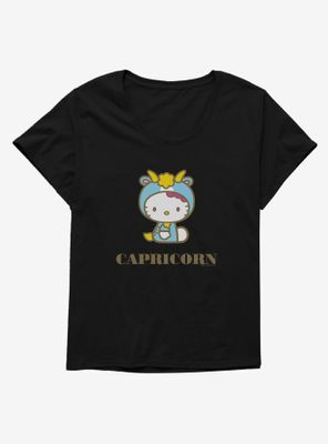 Hello Kitty Star Sign Capricorn Womens T-Shirt Plus