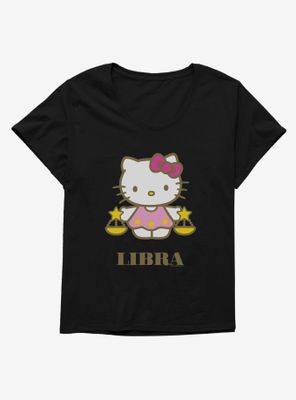 Hello Kitty Star Sign Libra Womens T-Shirt Plus