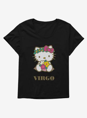 Hello Kitty Star Sign Virgo Womens T-Shirt Plus