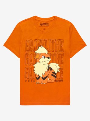Pokémon Growlithe Collegiate T-Shirt - BoxLunch Exclusive