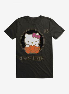 Hello Kitty Star Sign Cancer Stencil T-Shirt