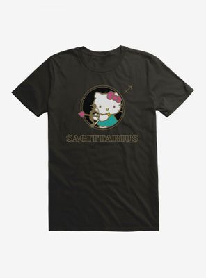 Hello Kitty Star Sign Sagittarius Stencil T-Shirt