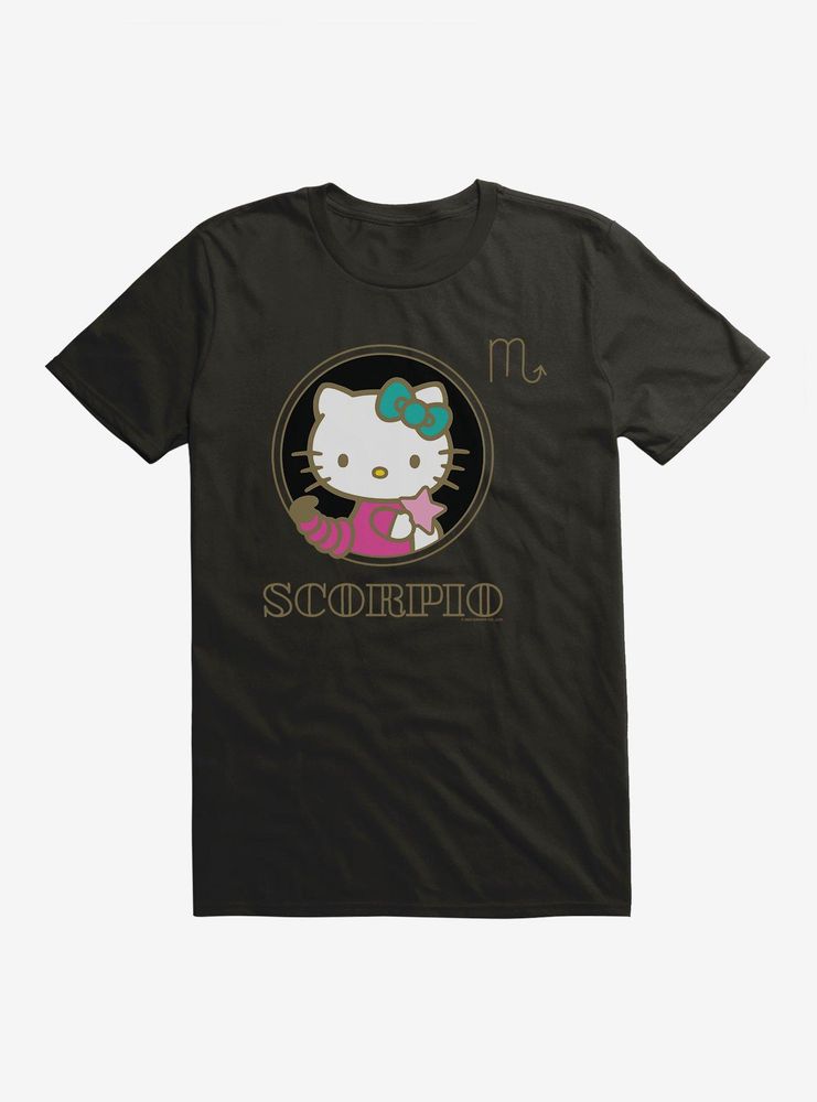 Boxlunch Hello Kitty Star Sign Scorpio Stencil T-Shirt